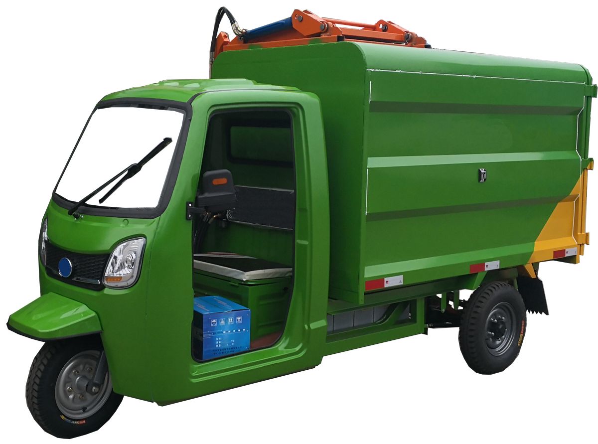 三轮侧吊清运车
